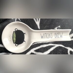 Rae Dunn Witch's Brew Ceramic Spoon Rest